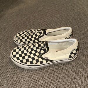 Checkered vans - women’s 8.5, men’s 7.0